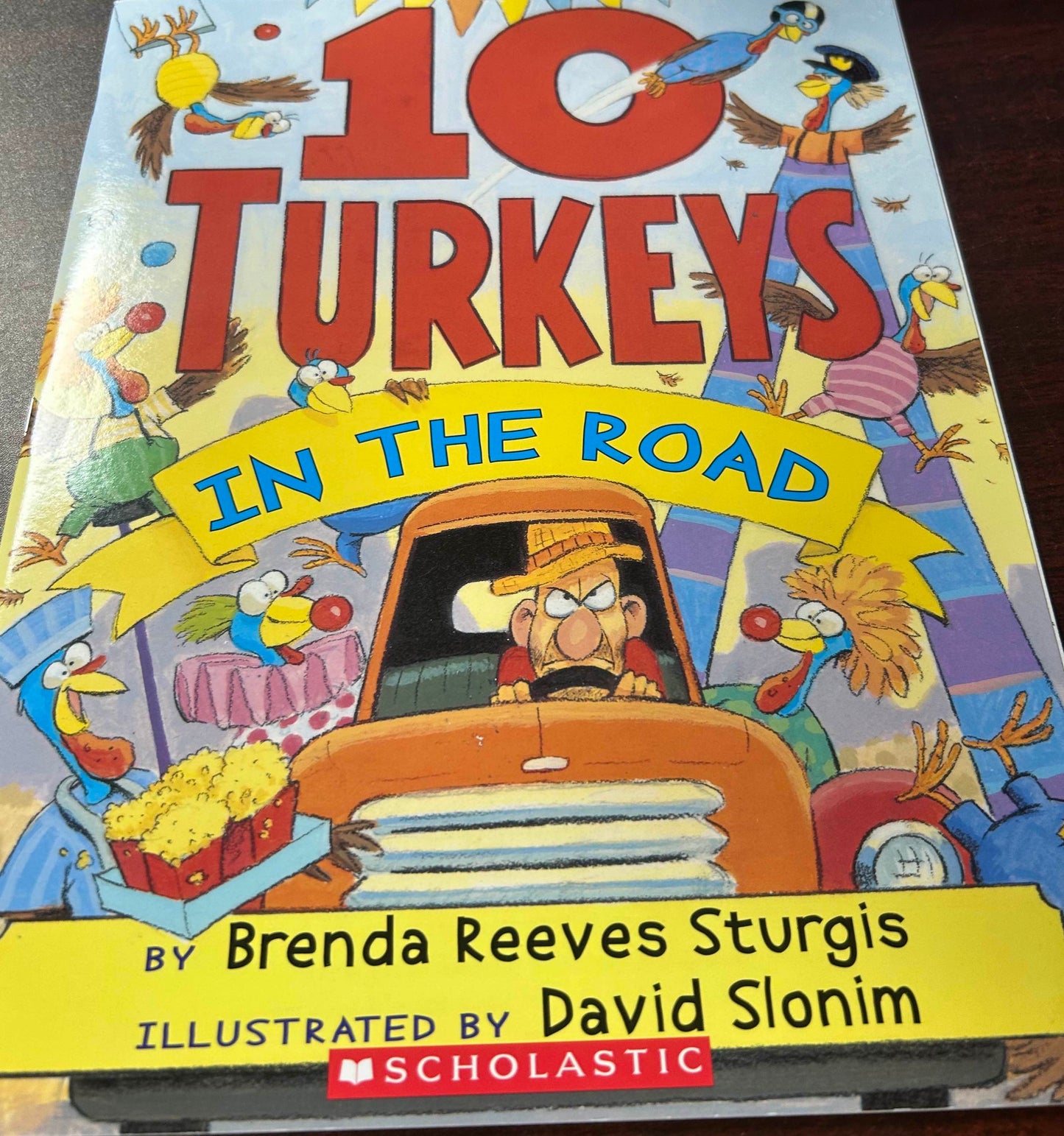 10 Turkeys in the The Road