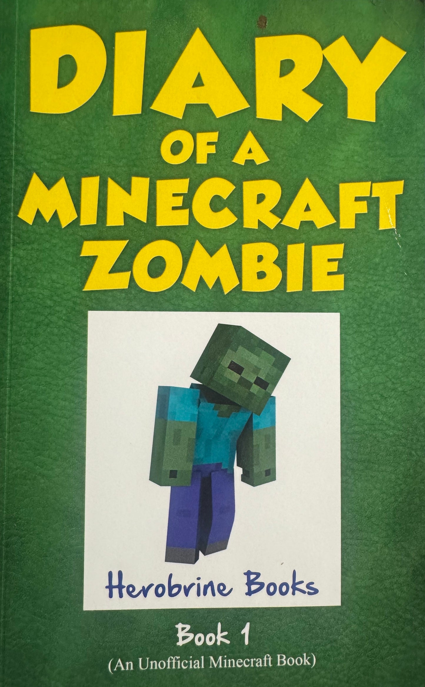 Diary of a Minecraft Zombie, Book 1