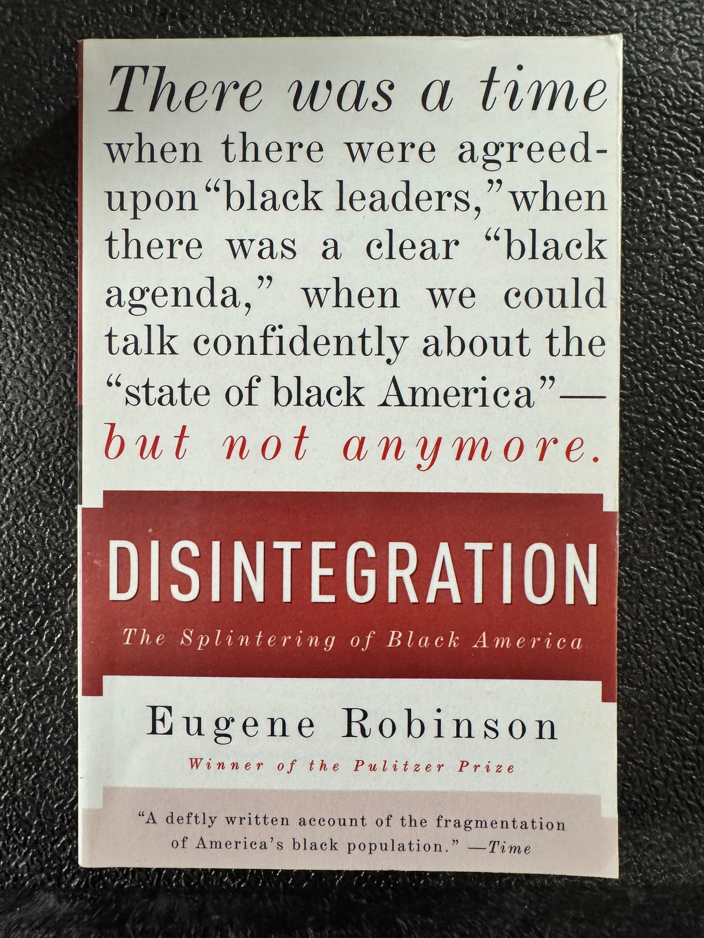 Disintegration: The Splintering of Black America