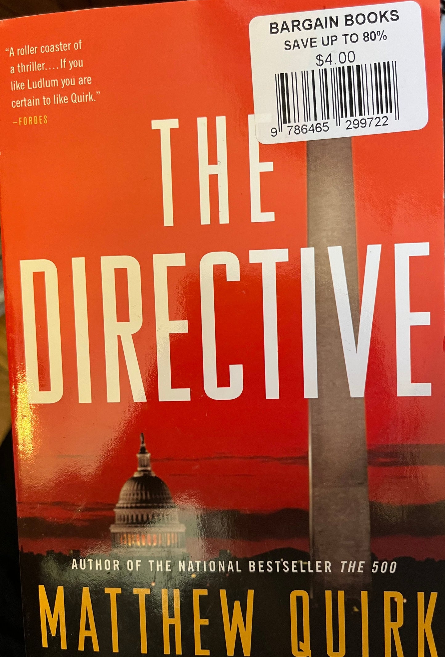 Directive: A Novel, The