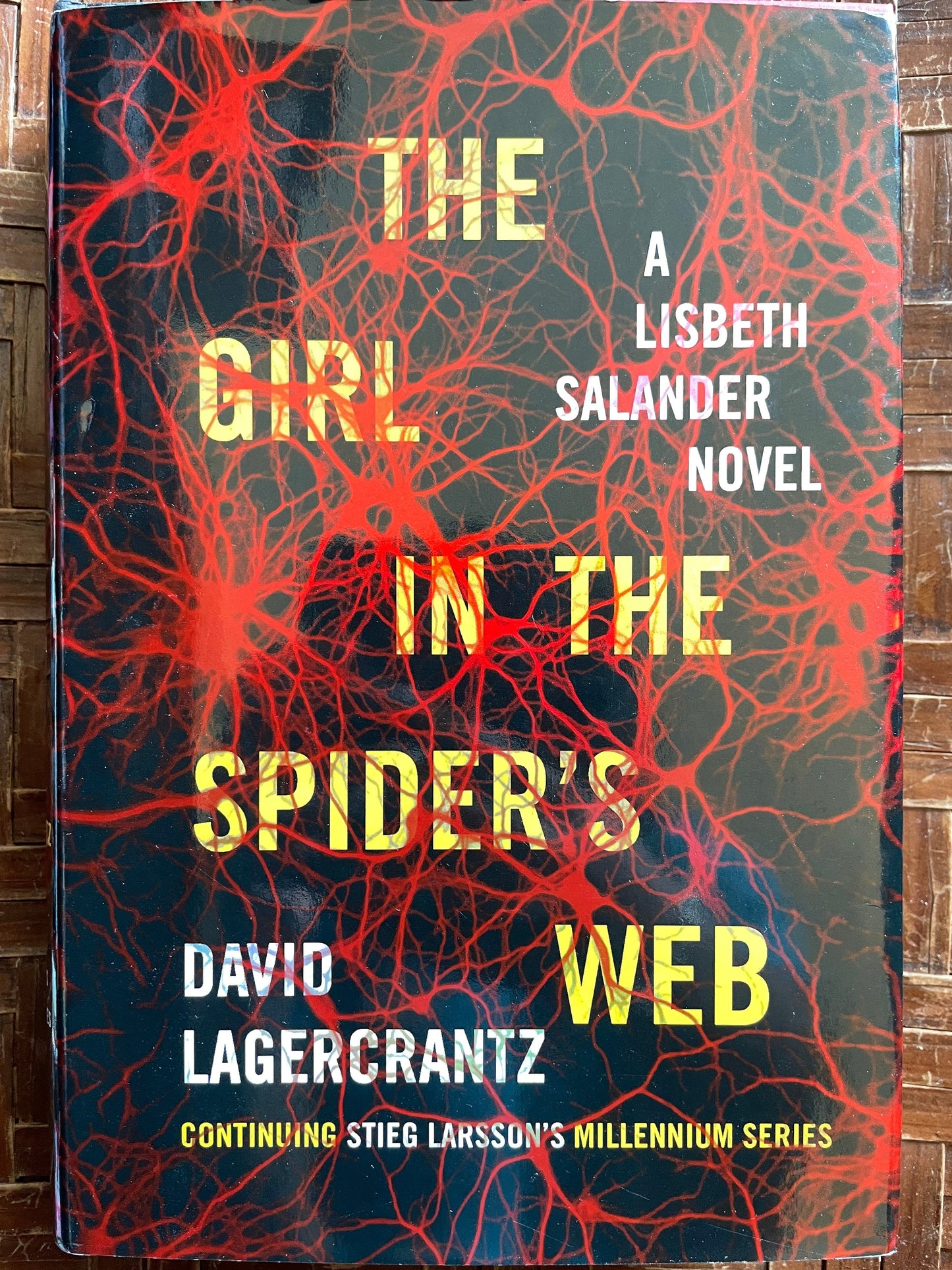 Girl in the Spider's Web: A Lisbeth Salander Novel, continuing Stieg Larsson's Millennium Series, The
