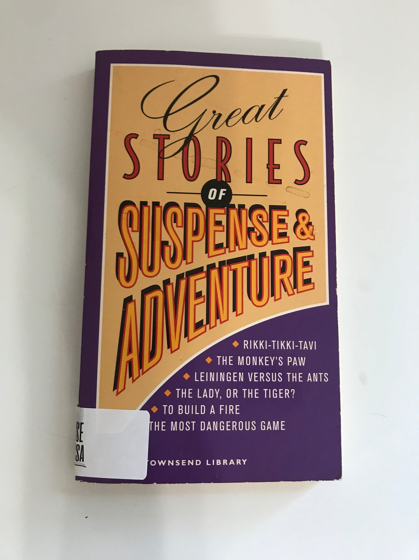 Great Stories of Suspense and Adventure (Townsend Library)