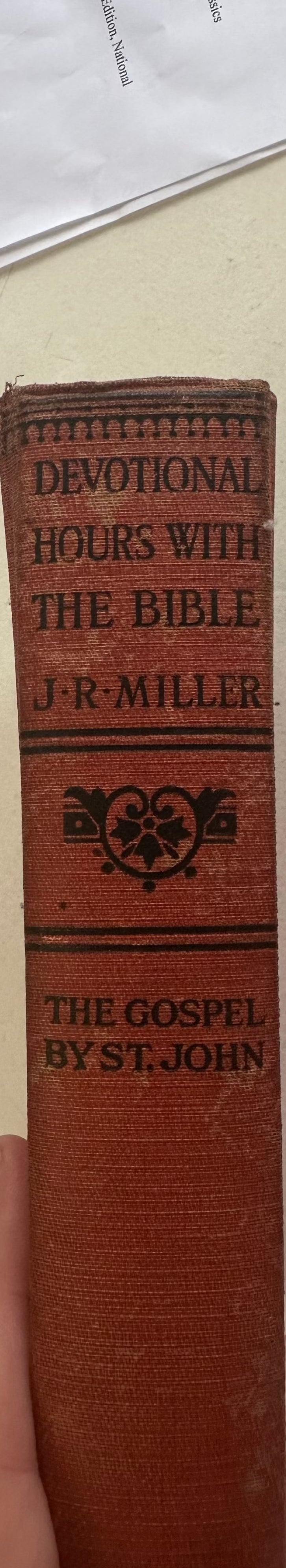 Devotional Hours with the Bible, The Gospel by St. John