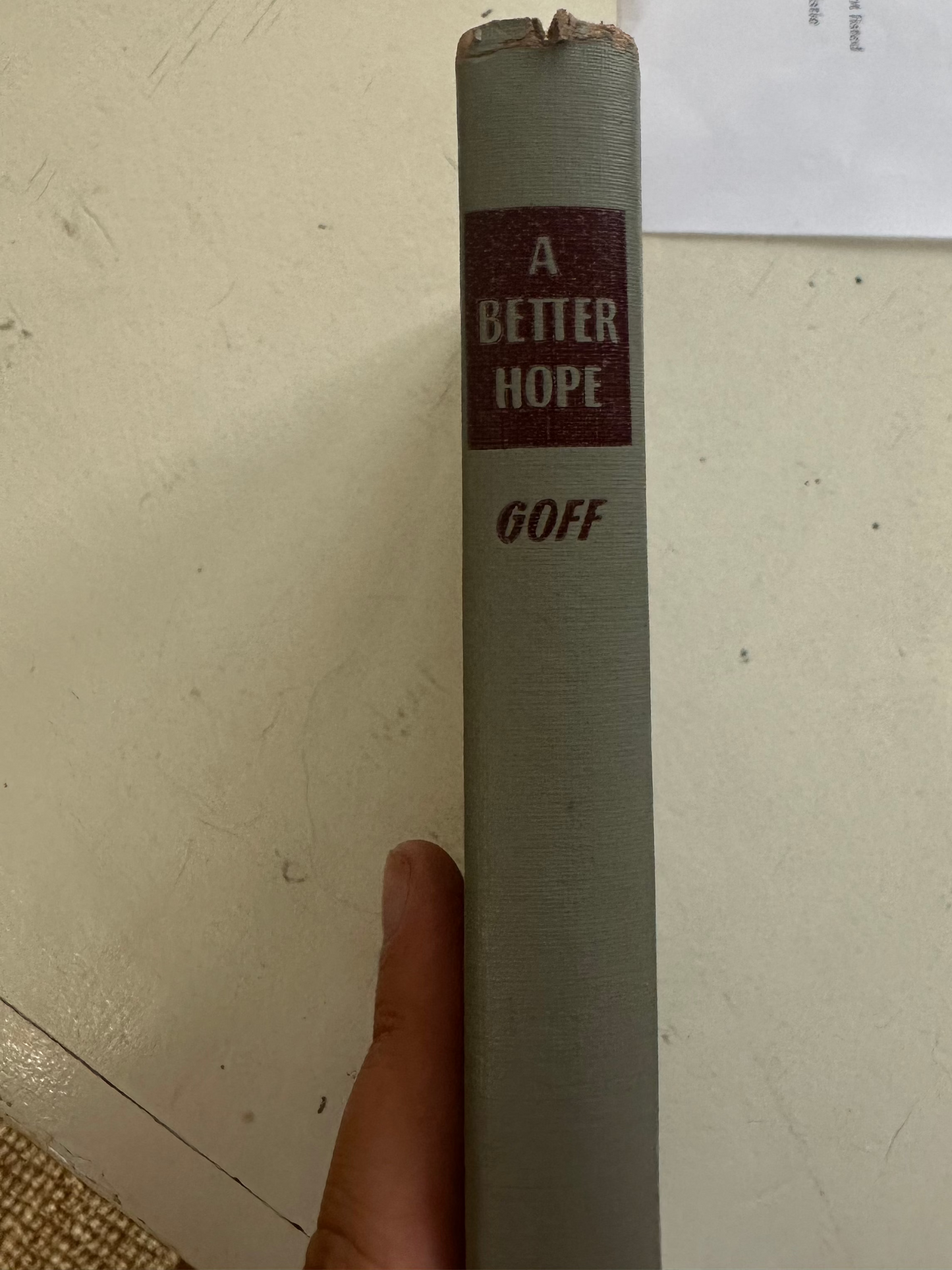 Better Hope and Other Sermons, A