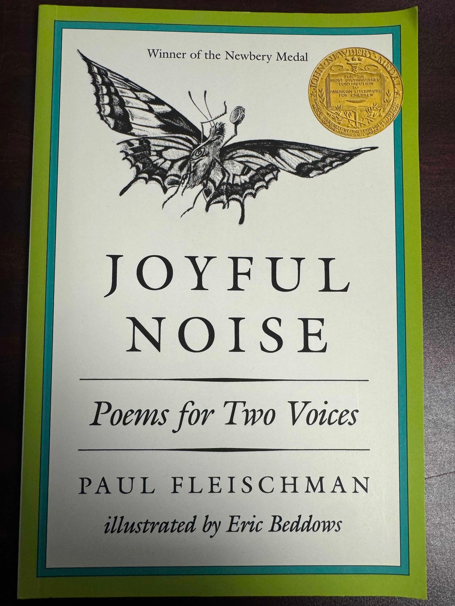 Joyful Noise: Poems for Two Voices
