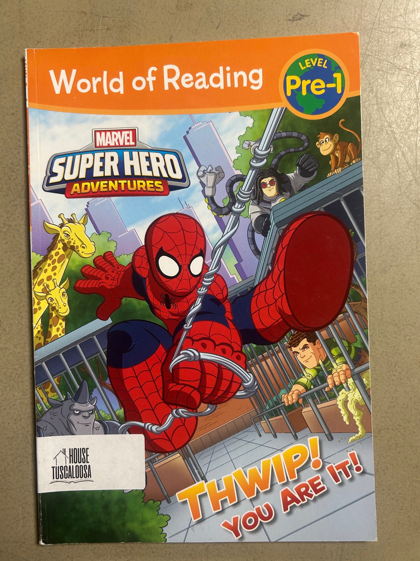 World of Reading: Super Hero Adventures: Thwip! You Are It!: Level Pre-1
