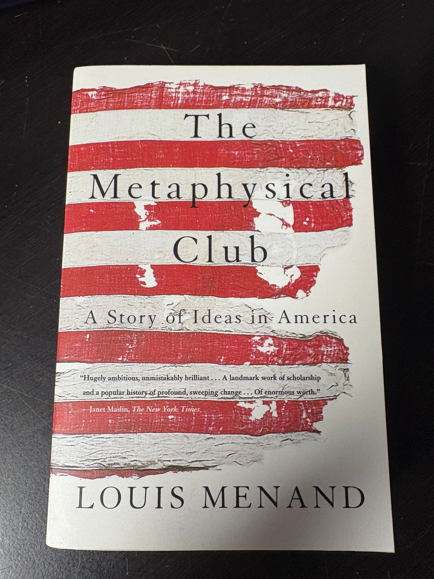 The Metaphysical Club : A Story of Ideas in America