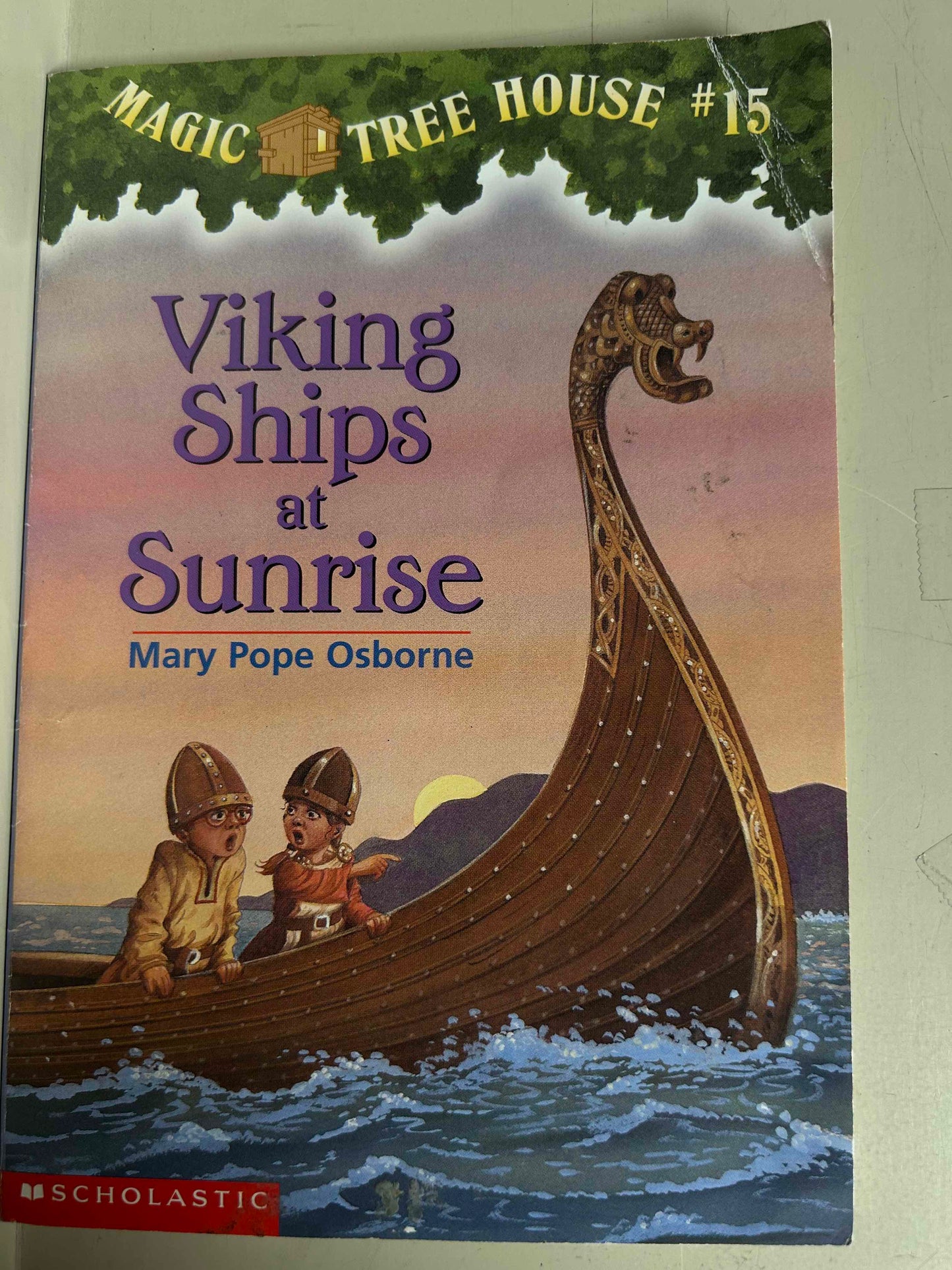 Viking Ships at Sunrise