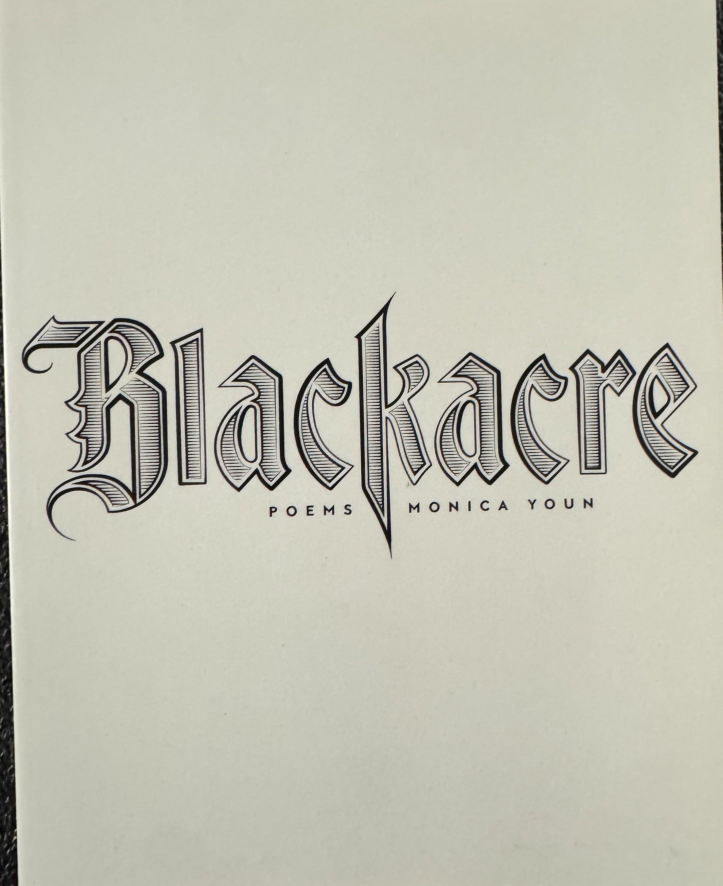 Blackacre: Poems