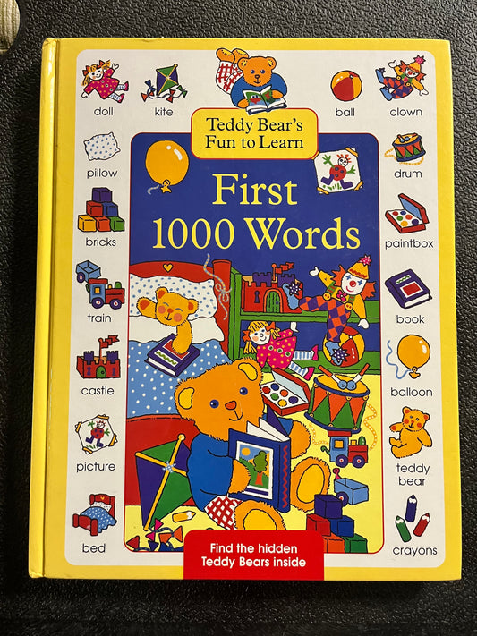 Teddy Bear's Fun to Learn First 1000 Words