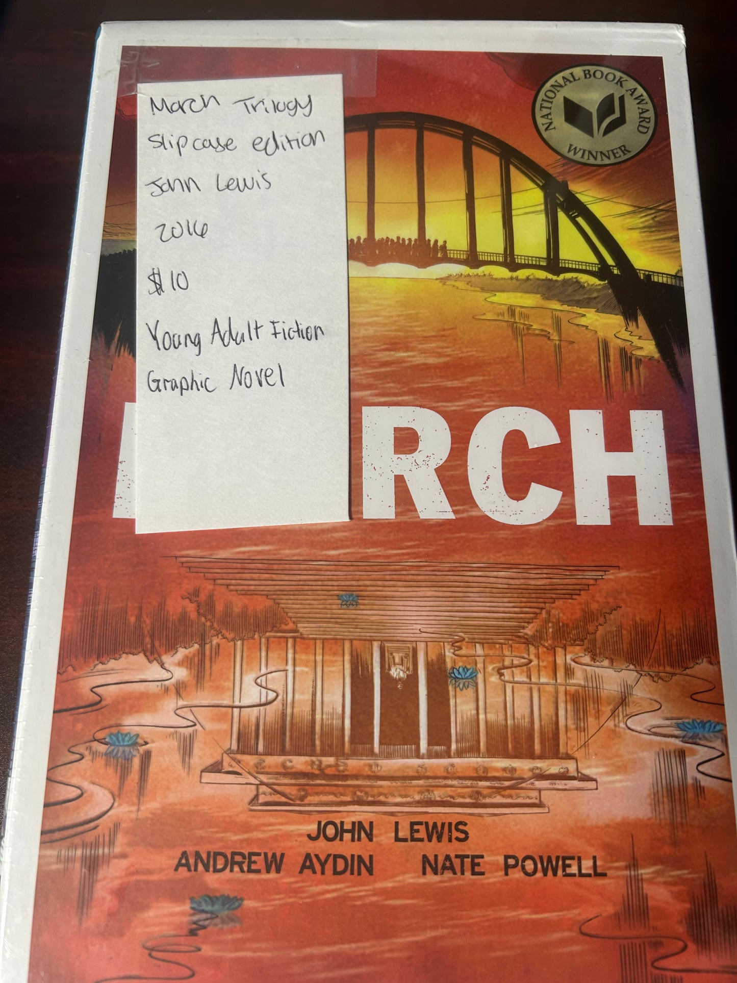 March Trilogy slipcase edition