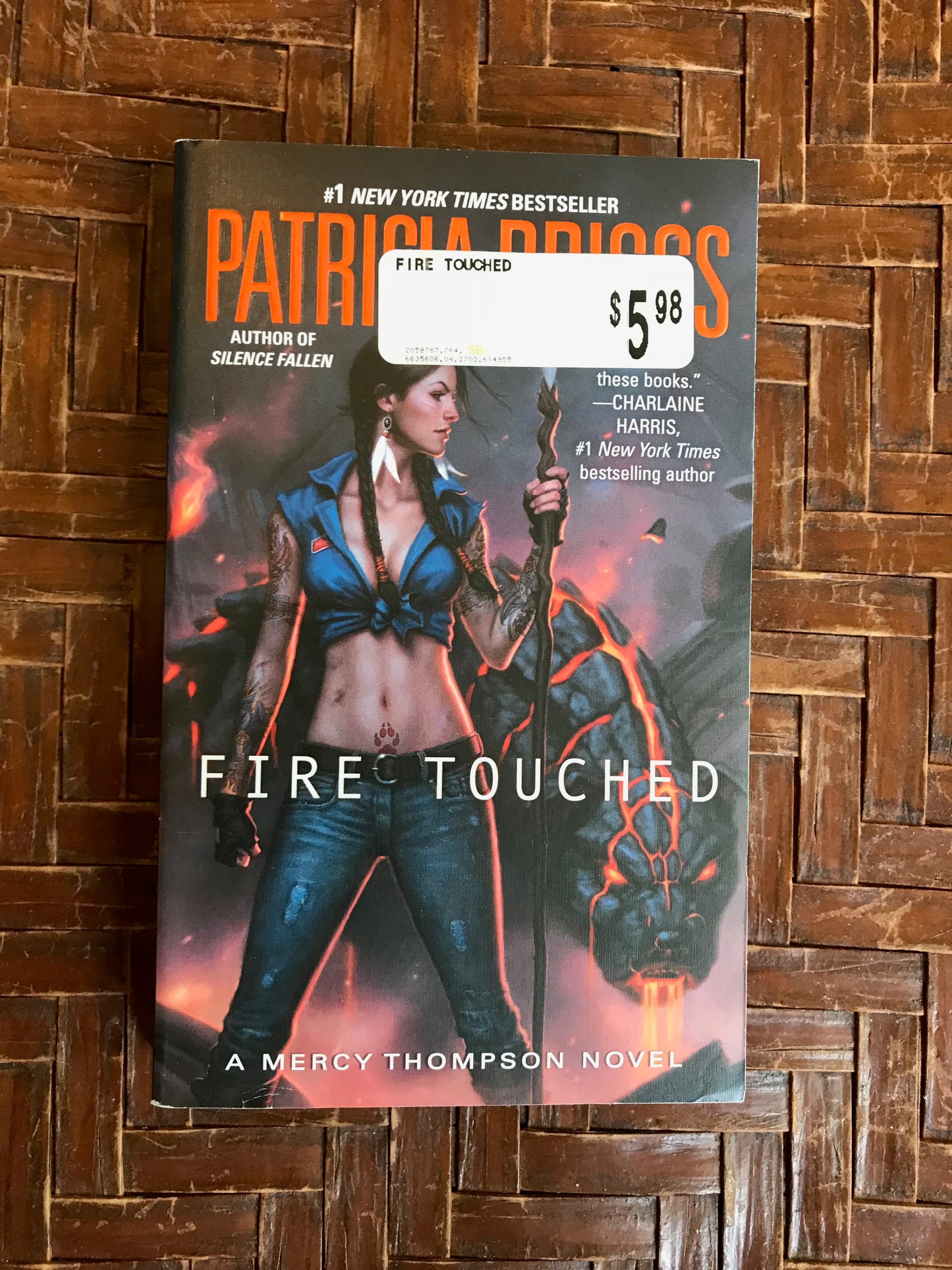 Fire Touched (A Mercy Thompson Novel)