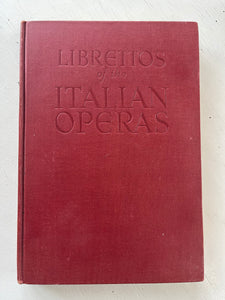 Librettos of the Italian Operas