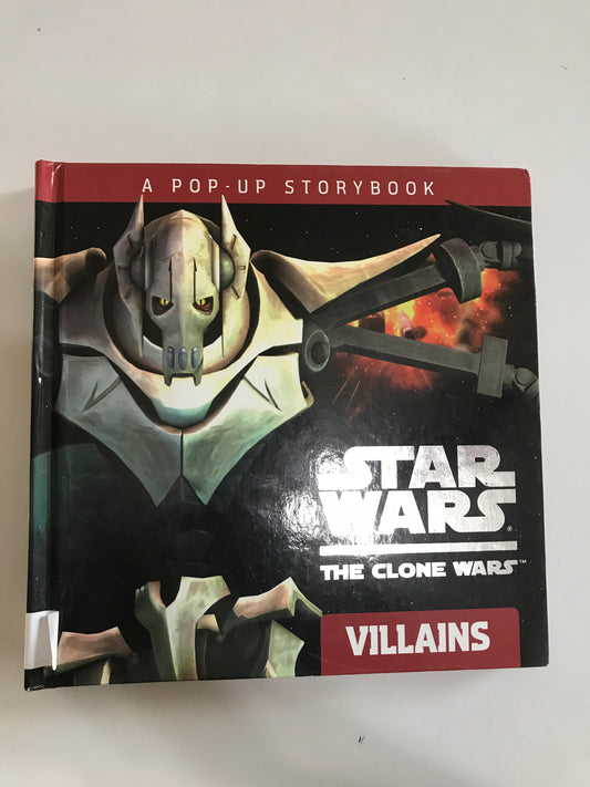 Villains: A Pop-up Storybook (Star Wars: The Clone Wars)