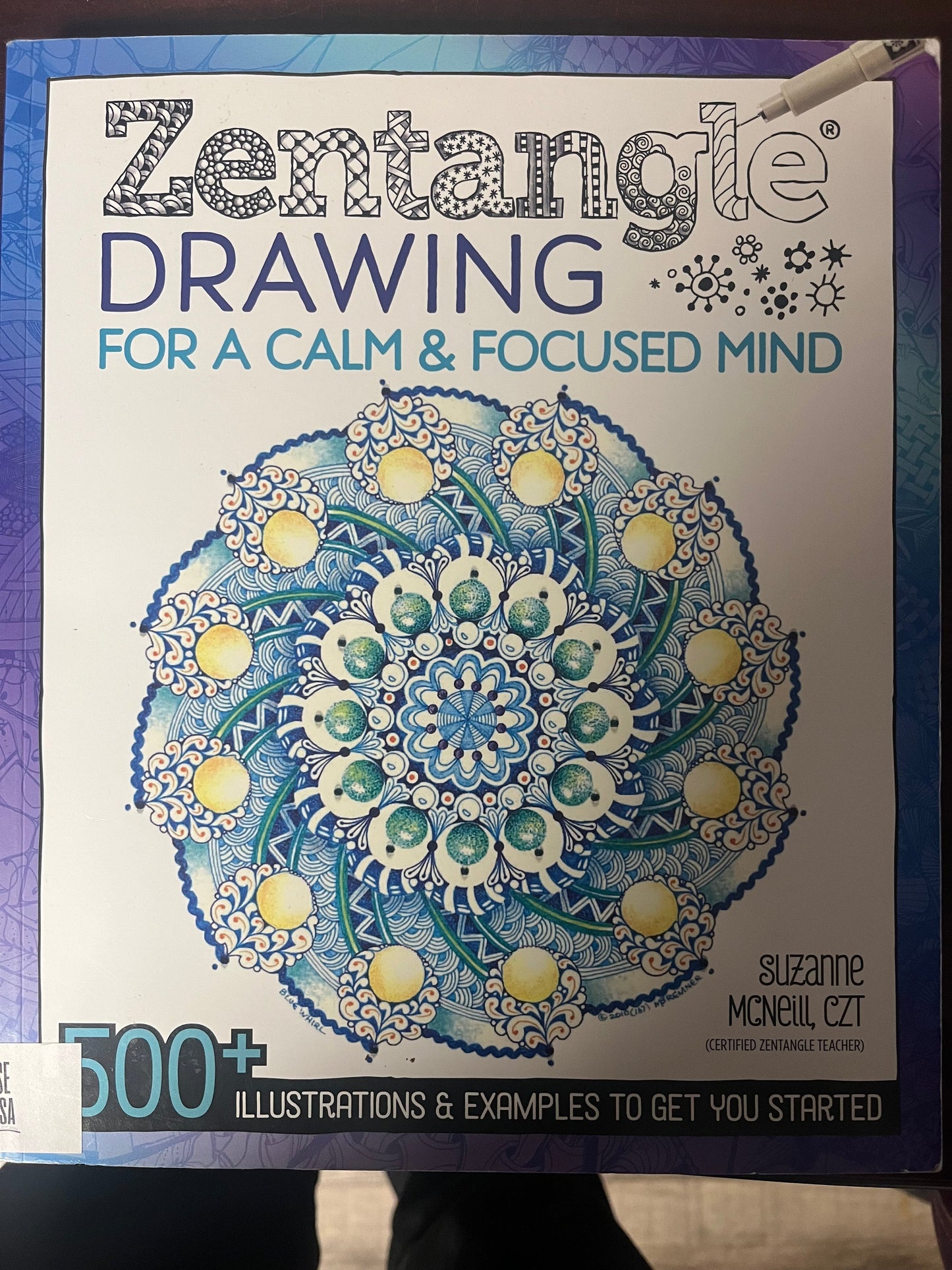 Zentangle Drawing for a Calm & Focused Mind