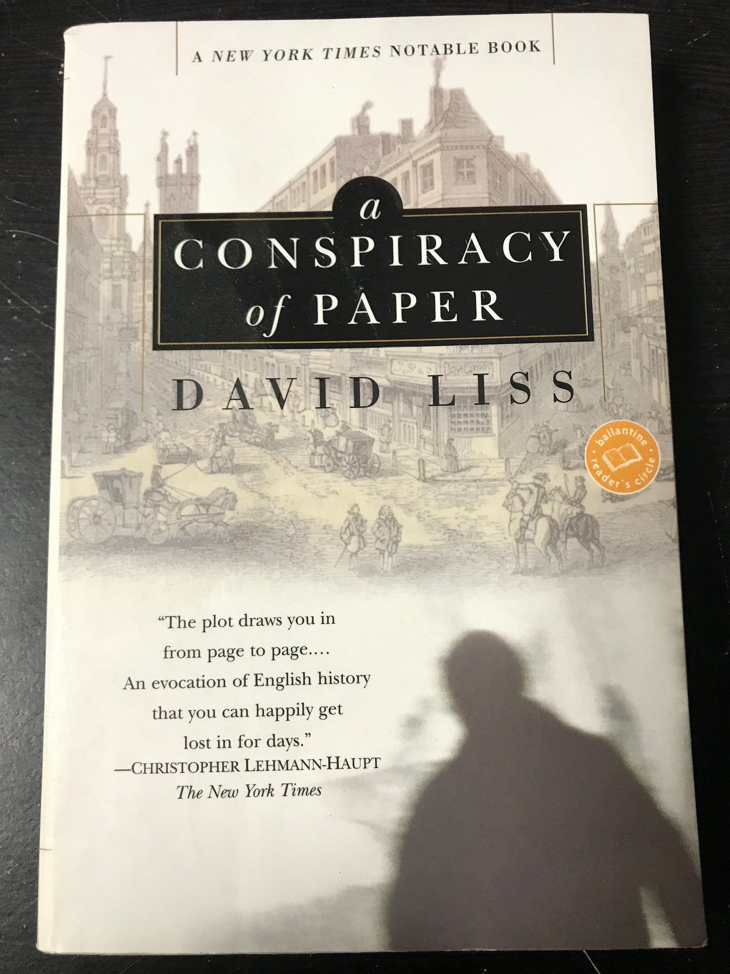 Conspiracy of Paper: A Novel (Ballantine Reader's Circle), A