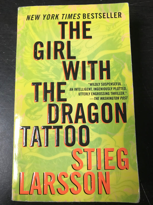 Girl with the Dragon Tattoo: Book 1 of the Millennium Trilogy (Vintage Crime/Black Lizard), The