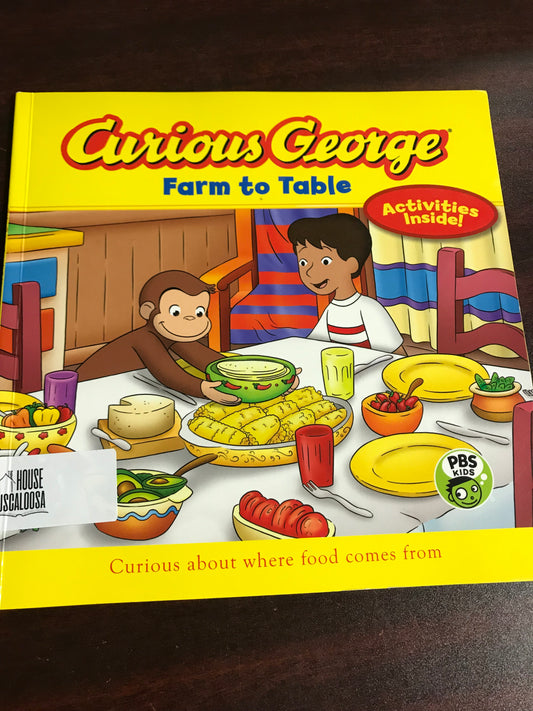 Curious George Farm to Table (CGTV 8x8)