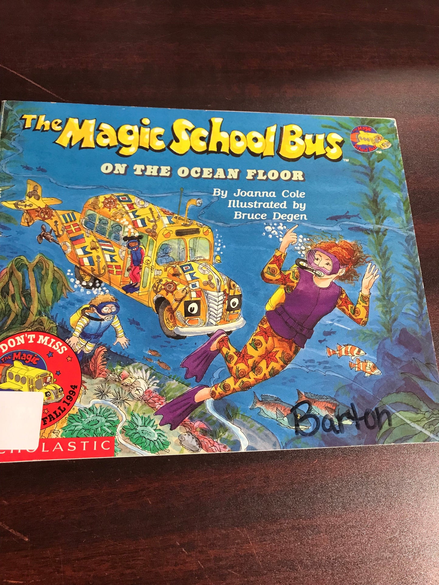 Magic School Bus on the Ocean Floor, The