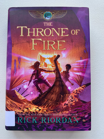 The Throne of Fire (The Kane Chronicles, Book 2)