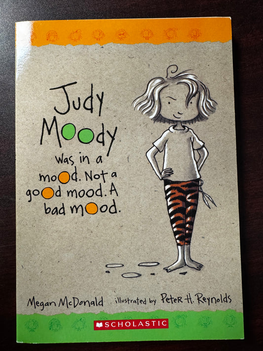 Judy Moody was in a mood. Not a good mood. A bad mood.
