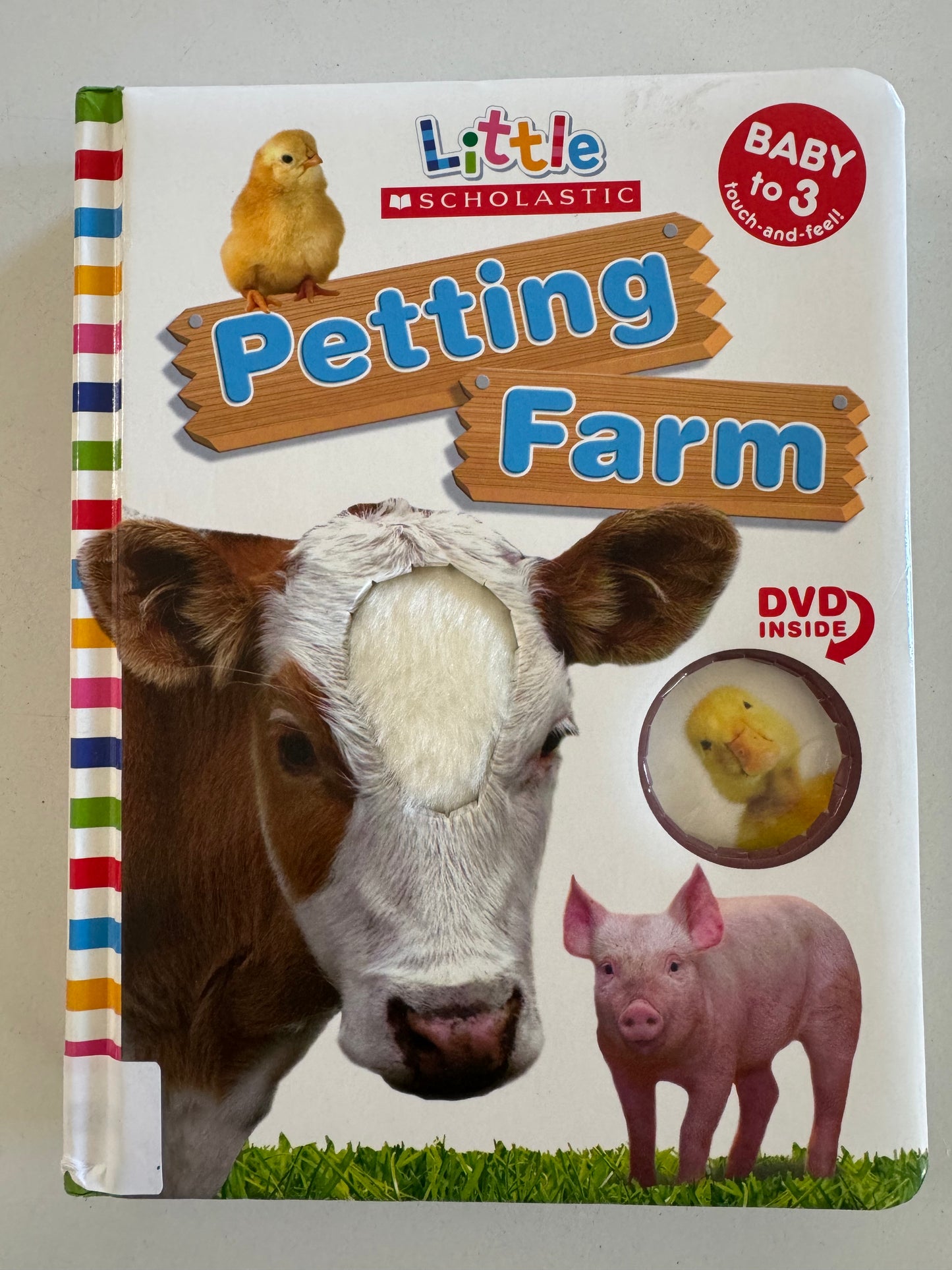 Petting Farm (Little Scholastic; Book & DVD)