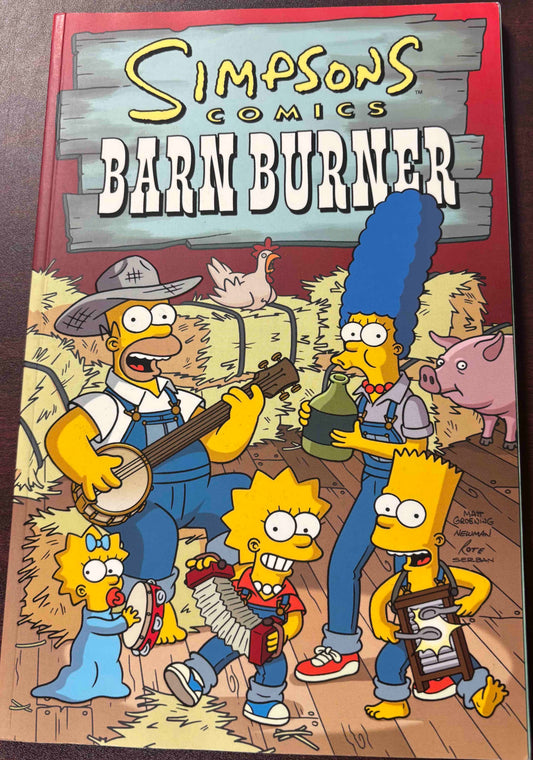 Simpsons Comics Barn Burner