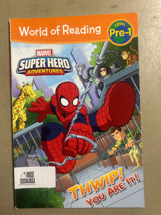 World of Reading: Super Hero Adventures: Thwip! You Are It!: Level Pre-1