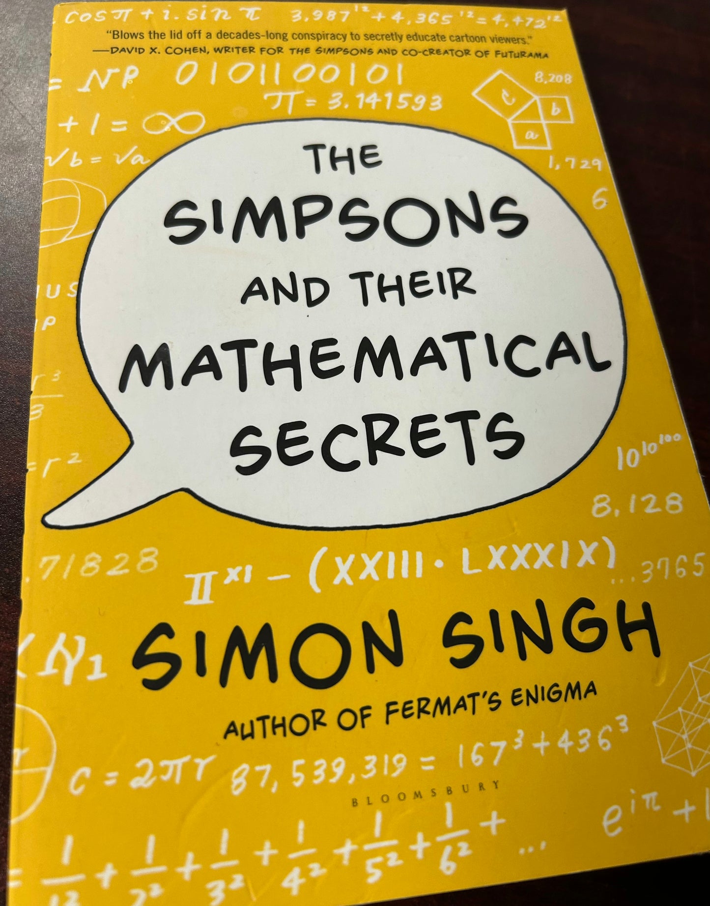 The Simpsons and Their Mathematical Secrets