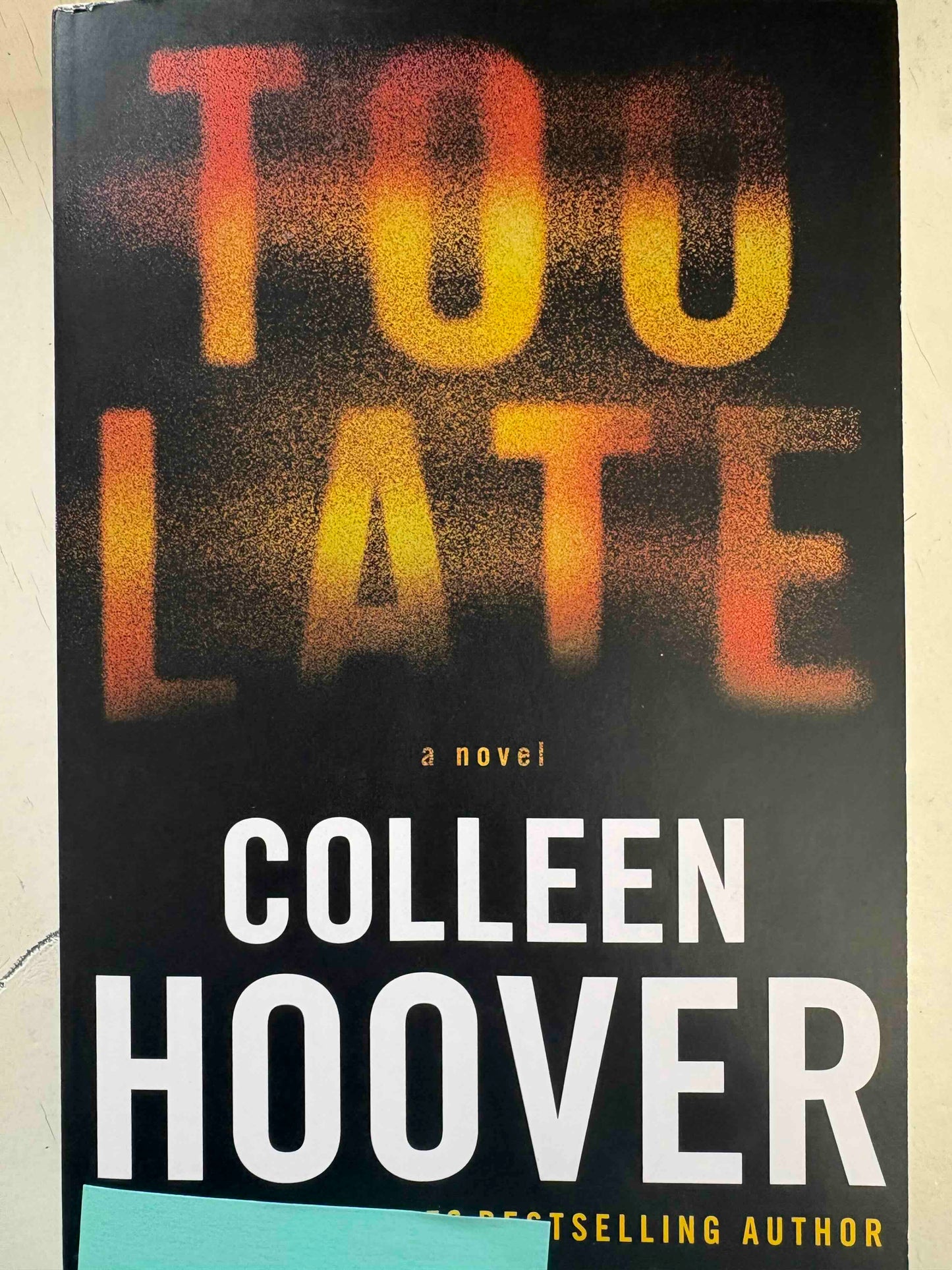 Too Late