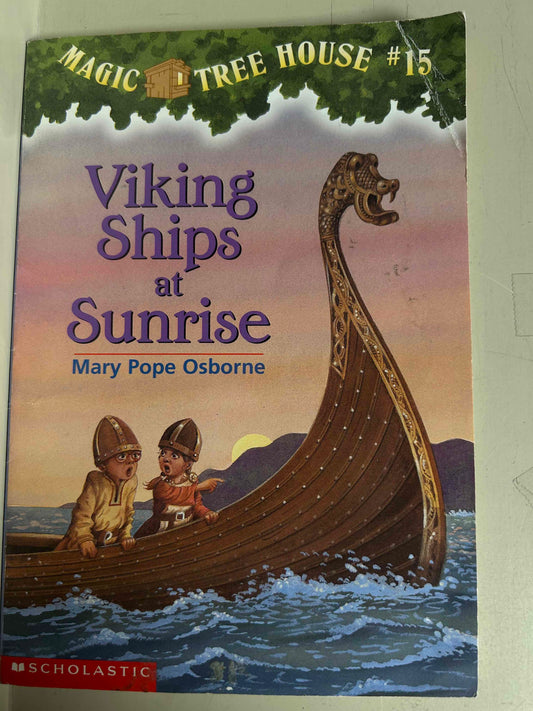 Viking Ships at Sunrise